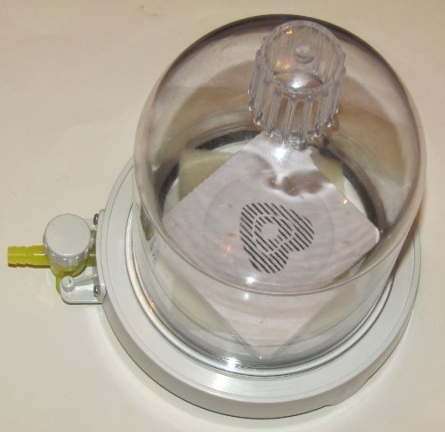 Polycarbonate (Pc) Vacuum Bell Jar with Base, Sound Physics Demonstration