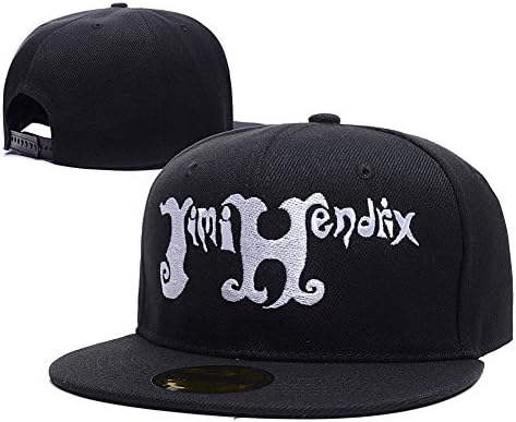 Jimi Hendrix Logo Adjustable Snapback Embroidery Hats Caps