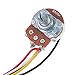 Kmise MI0322 Two Pickup Guitar Wiring Harness, 3 Way Blade Switch 500K, Great with Humbuckers