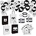 54 pieces of Marshmellow DJ birthday party gifts -dj game party 12 gift bags, 12 bracelets, 6 tattoo stickers, 24 balloons