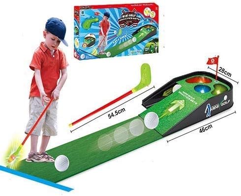 Amazon 子供用ゴルフ練習台 屋内 屋外ゴルフ親子スポーツ玩具 ミニゴルフセット 子供幼児大人用 ゴルフ おもちゃ