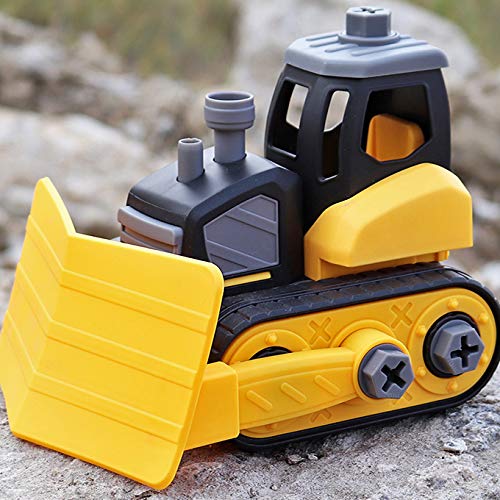 WisToyz Take Apart Toys, Building Toys, Assembly Toy Snow Plow with Constructions Set, Building Vehicle Play Set with Screwdriver, Ideal Educational Toy for Toddlers, Boys & Girls Aged 3, 4, 5, 6