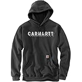 Carhartt Men's Rain Defender Loose Fit Midweight Logo Graphic Sweatshirt