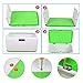 34-Quart/32L Locking Storage Box with Lid Combination Multifunctional Under-bed Security Child Proof Container Movable Sturdy Organizer Bin for Home, Car, Dormitory, Medicine