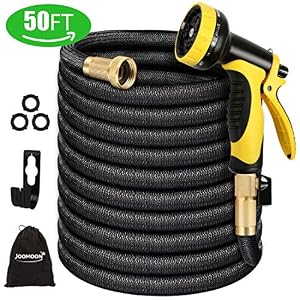 Panda-Grip-Garden-Hose-Expandable-Garden-Hose50ft-Water-HoseLightweight-Flexible-Triple-Extension-9-Latex-Core-with-34-Solid-Brass-Fittings10-Function-Spray-Nozzle-Leak-Resistant