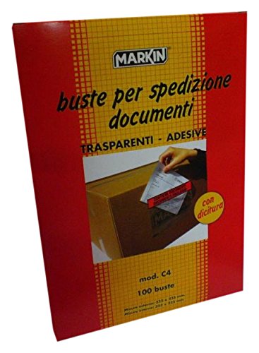 Markin C4 White Envelope - C4 (229 x 324 mm), White