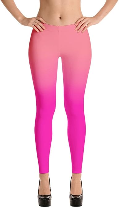 hot pink spandex leggings