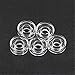 5pcs Quartz Dish 22mm/25mm Diameter Replacement for Electric Nails Dish (25mm Diameter)
