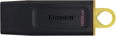 Kingston DataTraveler Exodia DTX 128GB USB 3.2 Gen 1 with Cap & Keyring