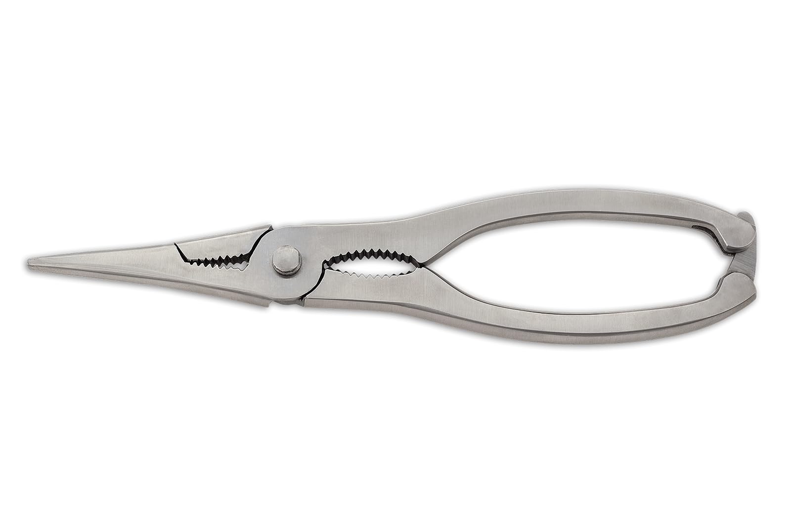 Arcos Crab Tongs Stainless Steel 185mm with Ergonomic Handle, Professional Shellfish Cutting Tool and Nut Peeler, Grey