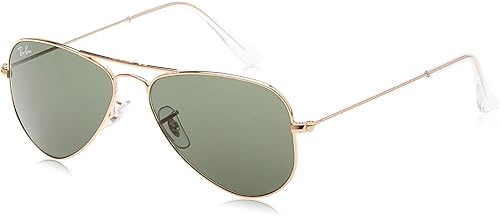 gafas ray ban doradas