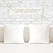 Euro Pillows Set of 2 (26 x 26 inch) Square Pillow Inserts for Decorative Bed Pillow Shams - Down Alternative, Filled in USA