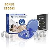 Anti Snoring Mouthpiece Devices - Solution to Stop Snores During Sleep, Mouth Guard That AIDS Apnea, Let Snore B Gone. Snore Stopper for A Quality Quiet Night by Original Healthcare