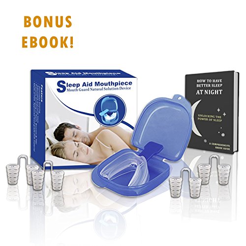 Anti Snoring Mouthpiece Devices - Solution to Stop Snores During Sleep, Mouth Guard That AIDS Apnea, Let Snore B Gone. Snore Stopper for A Quality Quiet Night by Original Healthcare