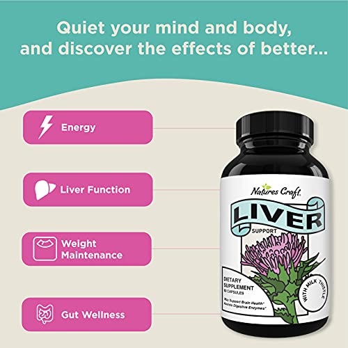 Liver Cleanse Detox & Repair Complex Herbal Liver Support Supplement