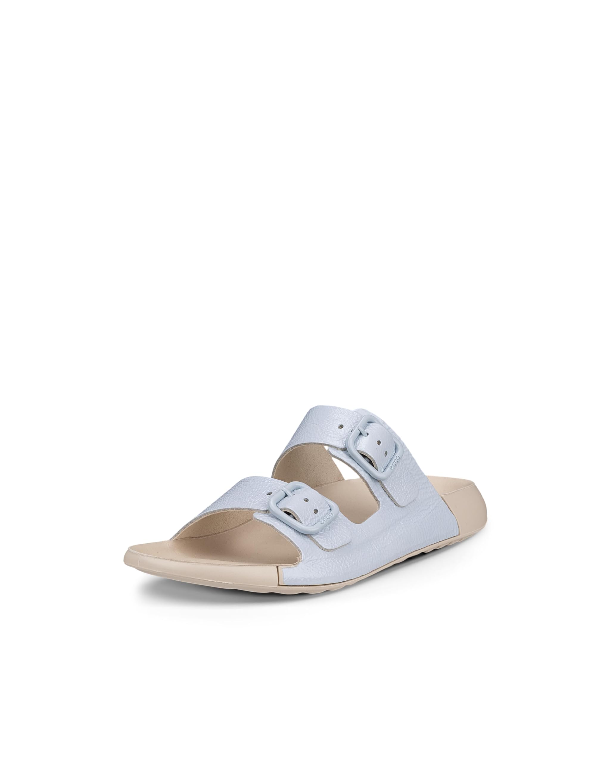 ECCO Women’s Cozmo Two Band Buckle Slide Sandal, AIR, 12-12.5