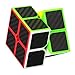 Dreampark 2x2x2 Speed Cube Carbon Fiber Sticker Smooth Magic Cube Puzzles