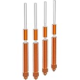 Creality K2 Plus Quick-Swap Nozzle Kit 4-Pack for K2/K2 Plus/Creality Hi, Includes 0.4mm x2, 0.6mm, 0.8mm Apertures, Swift Installation &amp; Upgraded Material