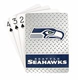 Seattle Seahawks Diamond Plate Playing Cards