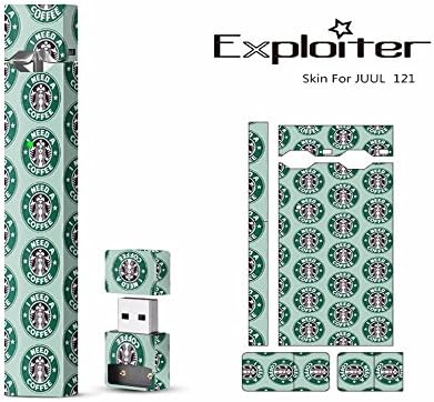 Decal for JUUL | Skin for JUUL | Sticker for JUUL | Wrap for JUUL for The JUUL | Paster | Sleeve | Case (Starbucks)