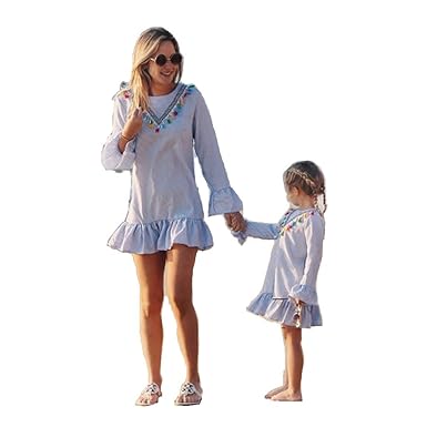 vestiti mamma e figlia uguali eleganti