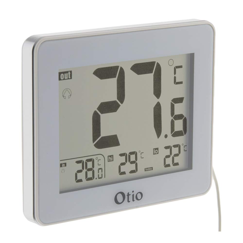 Zenitech Otio – 936063 Wired – White Indoor/Outdoor Thermometer with Probe