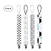 Kyapoo Pacifier Clips 4 Pack Unisex Baby Pacifier Teething Holder