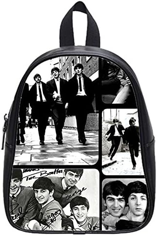 Large Size The Beatles Printing Shoulders Backpack Custom High School Students Backpack for Travel or Party