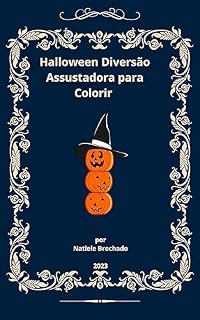 Livro Halloween Diversão Assustadora para Colorir