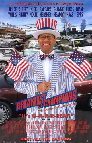 Amazon Com Movie Posters Breakfast Of Champions 11 X 17 Prints Posters Prints