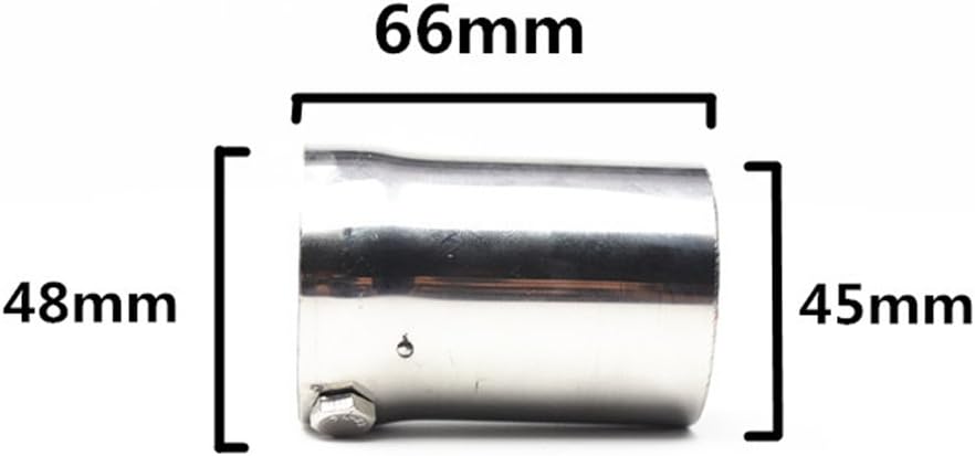 JFG RACING Exhaust Pipe Baffte 1.89" OD x 2.6" Length Stainless steel Universal Motorcycle Exhaust Muffler Insert DB Killer Silencer With Adjustable Screw - Image 3