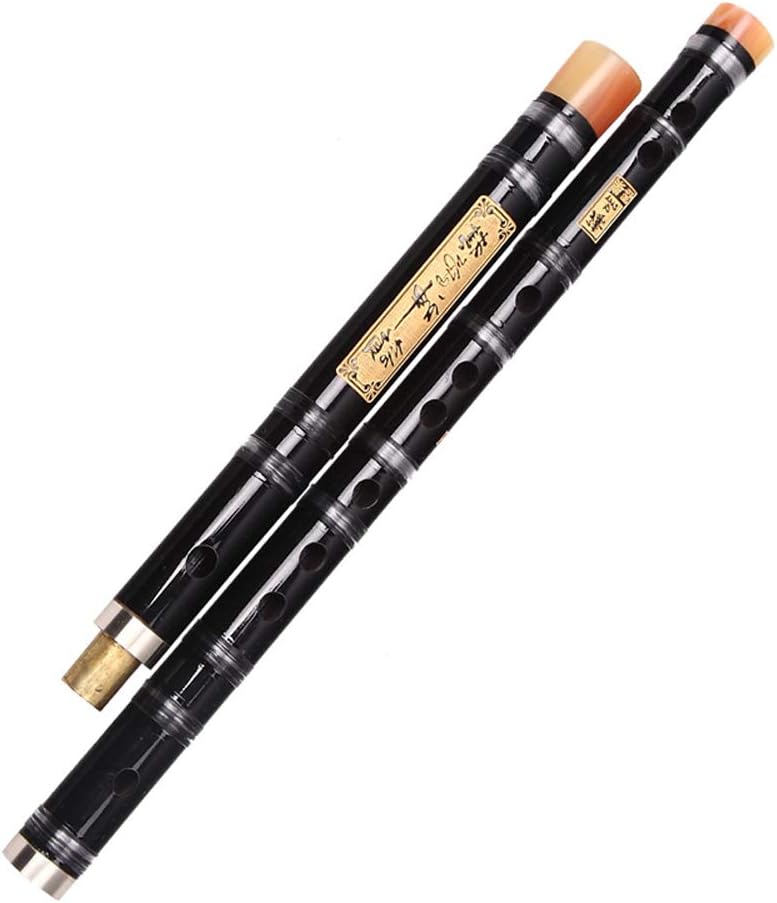 Chinese Dizi Learner Bamboo Flute Traditional Bitter Bamboo C, D, E, F, G KEY (Color : C KEY)