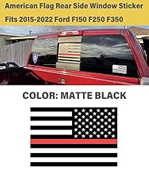 HHLOU Rear Middle Window Thin Red Line American