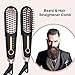 Hair Straightening Brush 3.0, Buture Mini Hair Straightener Brush Negative ion Ceramic Iron Hair Brush Fast Heat Hot Brush Travel Size Anti-scald MCH 110-240V Auto Off Temperature Lock (Black)thumb 4