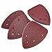 INSMA 40pcs 60-240 Grit Mouse Sanding Sheets for Black Decker Detail Palm Sander 60+80+120+240 Grit