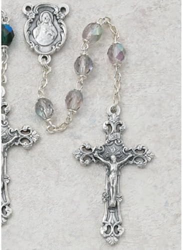 6MM AB AMETHYST/JUNE ROSARY