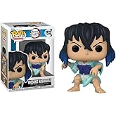 Funko Pop Demon Slayer + Protector: Pop! Animation Vinyl Figure (Gift Set Bundled with ToyBop Brand Box Protector Collector Case) (Inosuke Hashibira with Kimono)