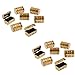 Video Game Party Favors for 12 - Paratroopers 3 Inch (12), Camo Dog Tag Chains (12), Mini Treasure Chests (12), and Gamer Party Sticker (Total 37 Pieces)