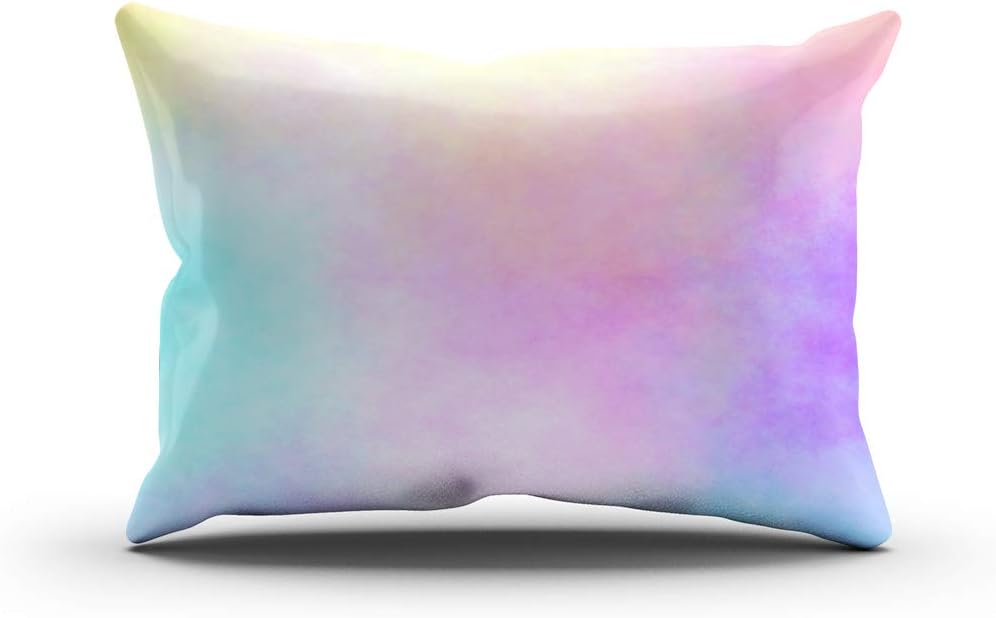 Sgvsdg Throw Pillow Cover Pastel Background Gouache Watercolor Texture Rectangle Hidden Zipper Home Sofa Living Room Cushion Decorative Pillowcase 20 x 36 Inch