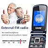 Uleway-Big-Button-Mobile-Phone-for-Elderly-Unlocked-Senior-Mobile-Phone-Easy-to-Use-Pay-as-You-Go-Flip-Phone-with-SOS-Emergency-Button-Charging-Cradle-24-177-Dual-Screen Uleway Flip Phones Unlocked Sim Free, Easy to Use Pay As You Go Basic Cell Phones with SOS Button, Dual Screen 2.4" LCD Display, 1000mAh Battery Charging Dock, Loud Speakers, Camera, Blue