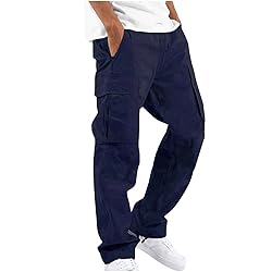 Men's Tactical Cargo Joggers Pant Sport Work