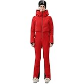 HIGH EXPERIENCE Womens Ski Suit One Piece Snowsuit Snow Slim Jumpsuits Snowboard Outfit Waterproof Insulated Winter Warm