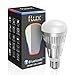 Flux Bluetooth LED Smart Bulb - Wireless Multi Color Changing Light For Kitchen and Bedroom - App Controlled Sunrise Wake Up and Sunset Sleeping Light - Dimmable Colorful Night Light - No Hub Required