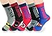 V28® Men's Cool with Various Crazy Pattern Mixed Colors Crew Socks (One Size, 5-Mixed-Heros)