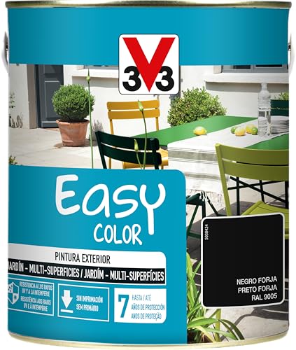 V33 PINTURA EASY COLOR FORJA NEGRO 2,5L