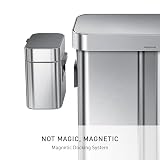 simplehuman CW1645 4L Compost Caddy Indoor Kitchen Countertop Bin view 4