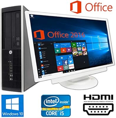 Amazon Co Jp Gtx1050ti搭載 Microsoft Office 16搭載 Win 10搭載 超大画面24インチ液晶セット Hp Pro 6300 第三世代core I5 3470 3 2ghz 新品メモリー 16gb 新品ssd 960gb Hdd 1tb Dvdスーパーマルチ Usb 3 0 無線機能搭載 新品キーボードとマウス 中古