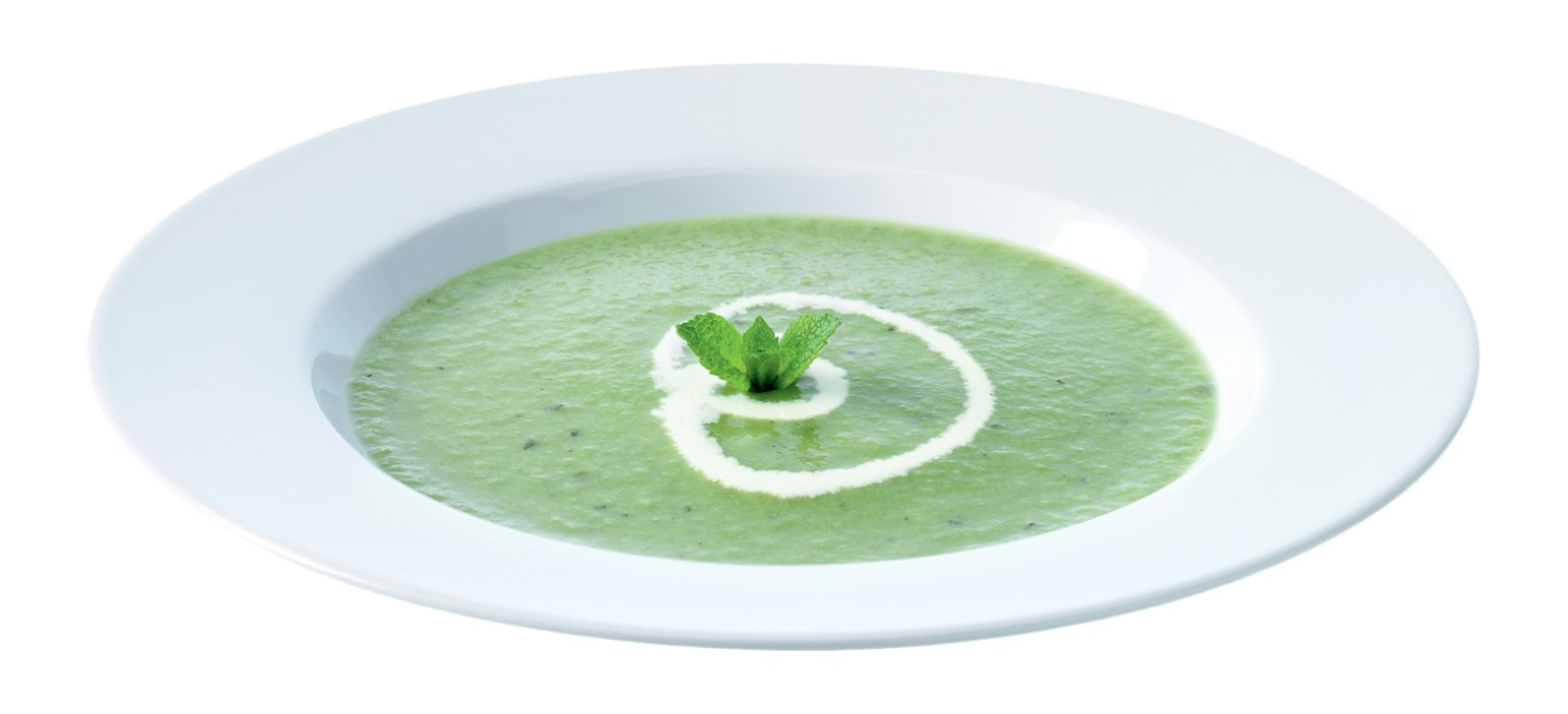 LSA Dine Soup/Pasta Plate Rimmed Ø25cm | Set of 4 | Handmade Porcelain | DI19