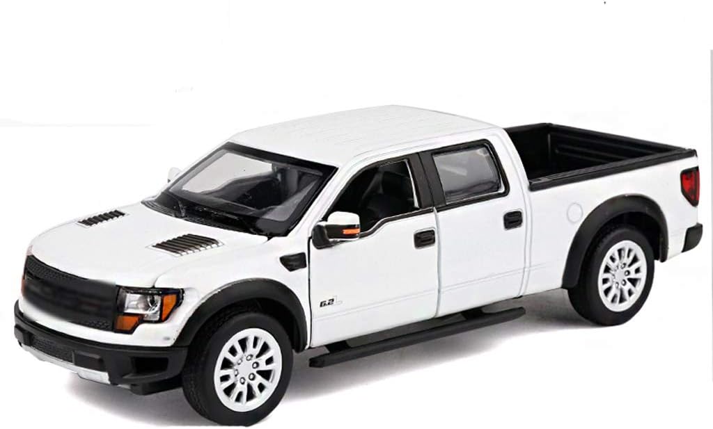 white pickup truck toy