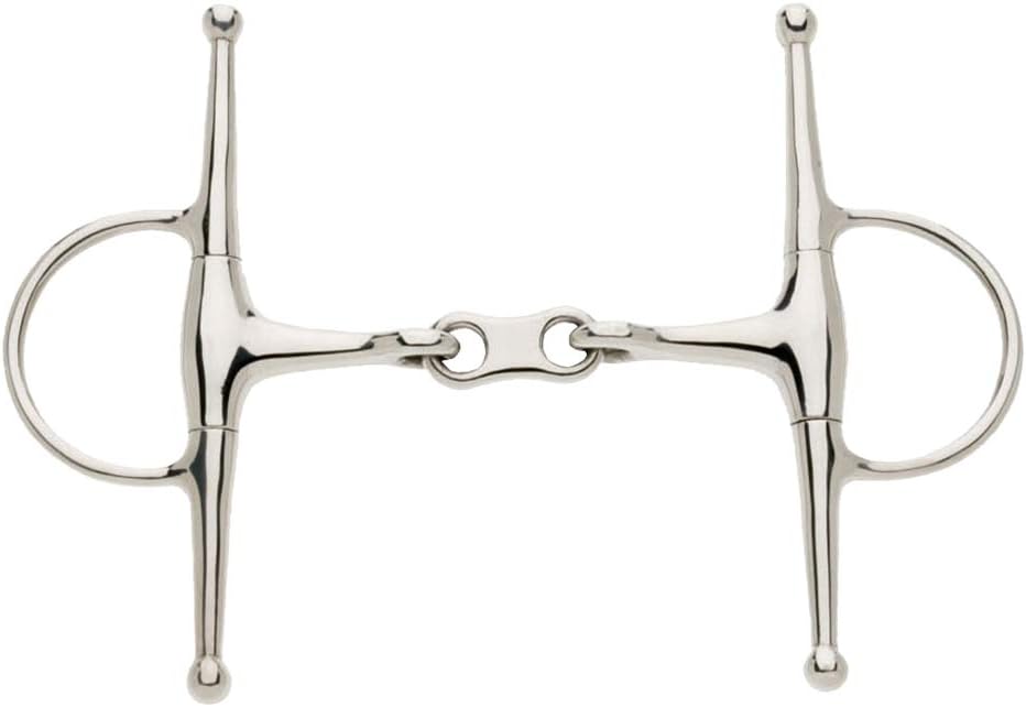Lorina Full Cheek French Link Eggbutt Snaffle - 6 inch